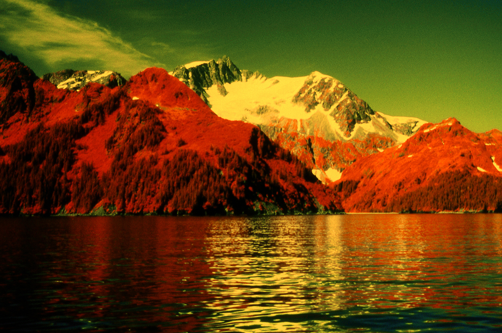 alaska mountain red